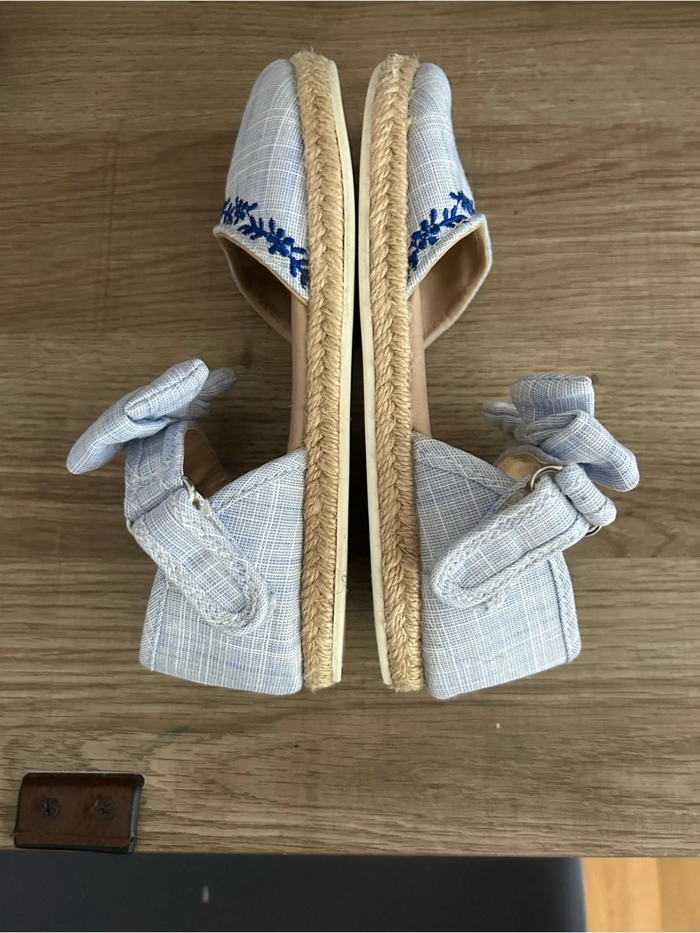 Gymboree Girls Espadrille Flat Casual Shoes size 12